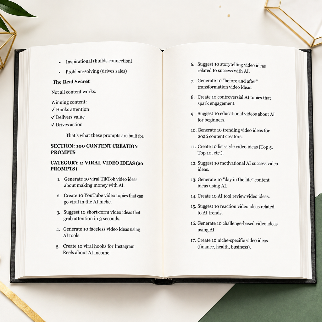 AI Income Workflow Vault — 1000+ Proven AI Prompt Systems