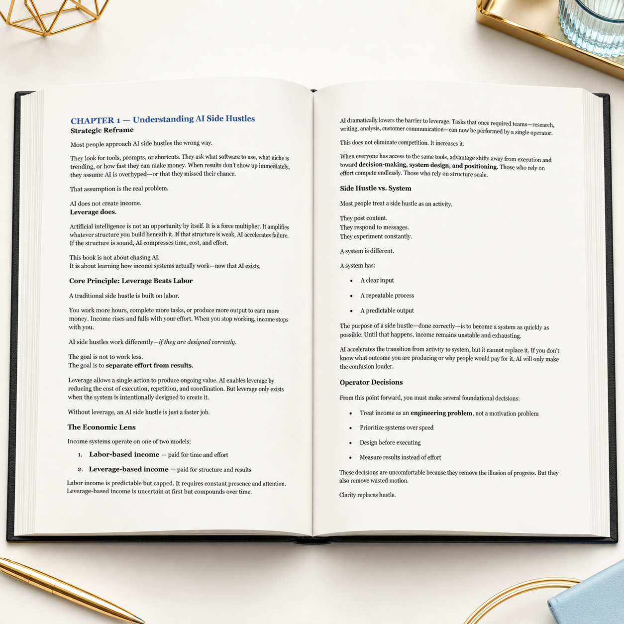AI Side Hustle System — Your Beginner Income Engine