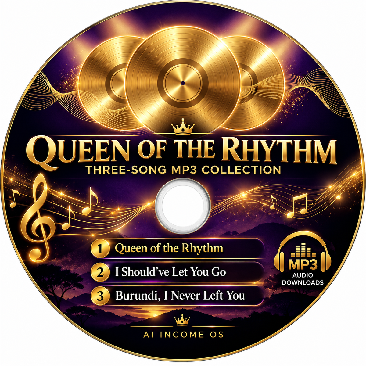 Queen of the Rhythm – Three-Song MP3 Collection